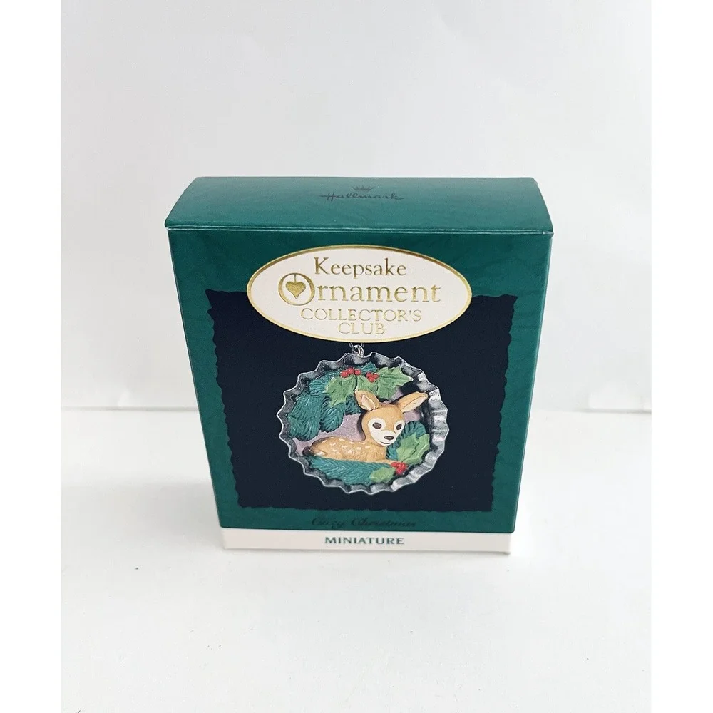 1994 Hallmark Keepsake Miniature‎ Ornament Collectors Club Holiday Bunny